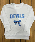 Blue Devil Bow Top