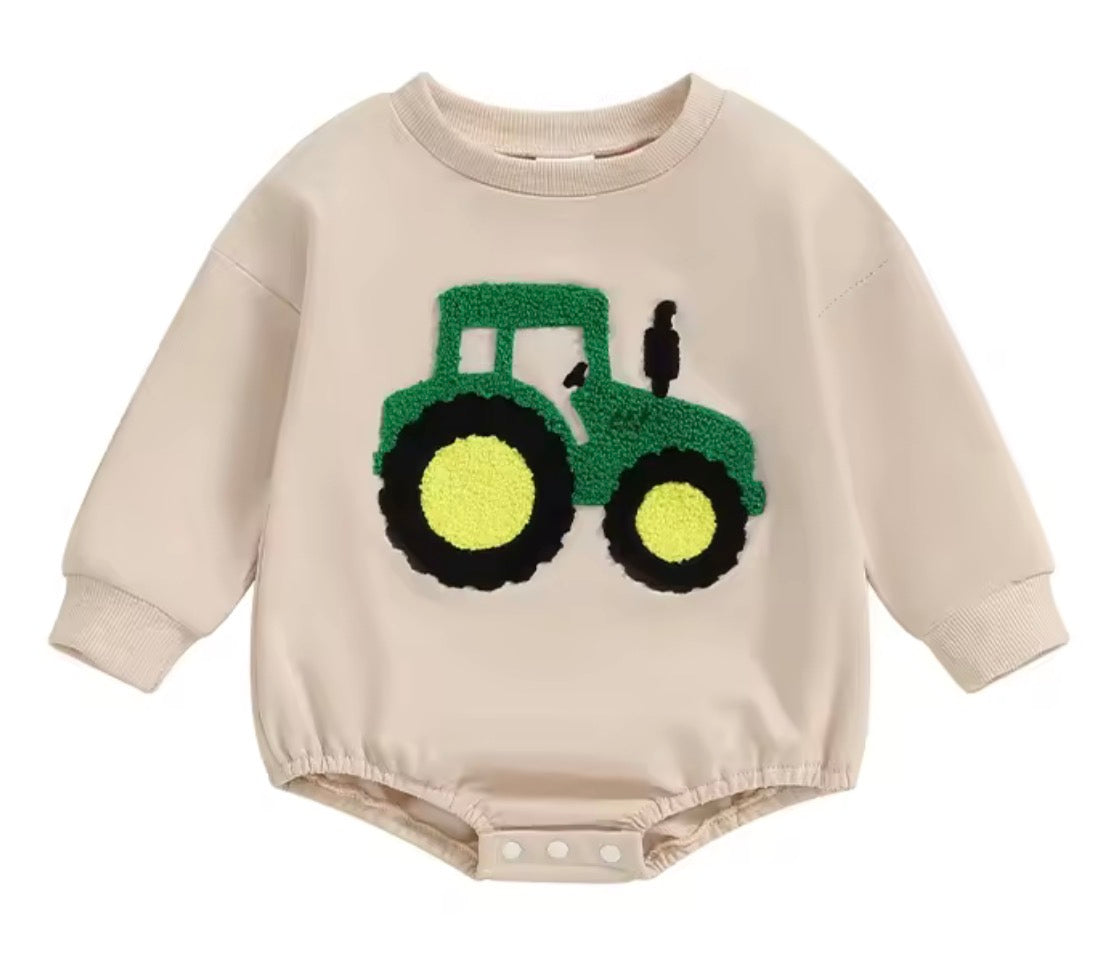 Tractor Romper