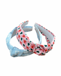 Winter Printed Knot Headbands
