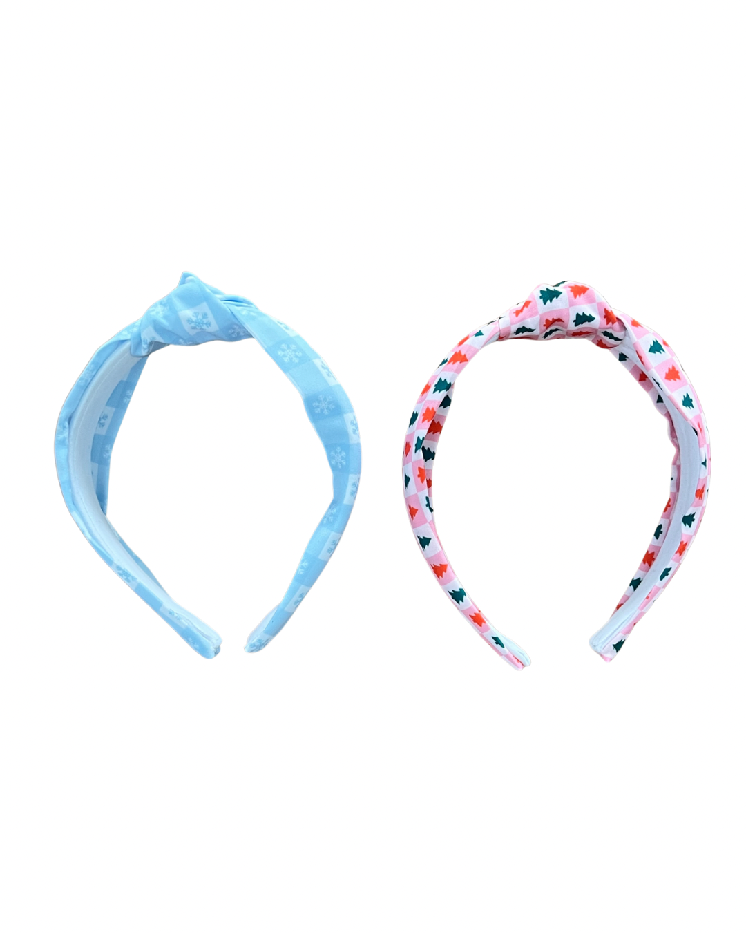 Winter Printed Knot Headbands