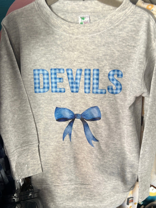 Blue Devil Bow Top
