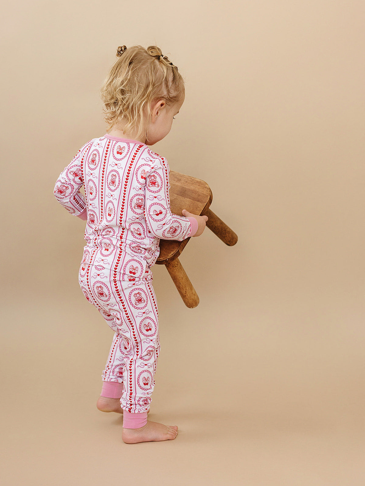 Bamboo Two Piece Set | Cherry Bear